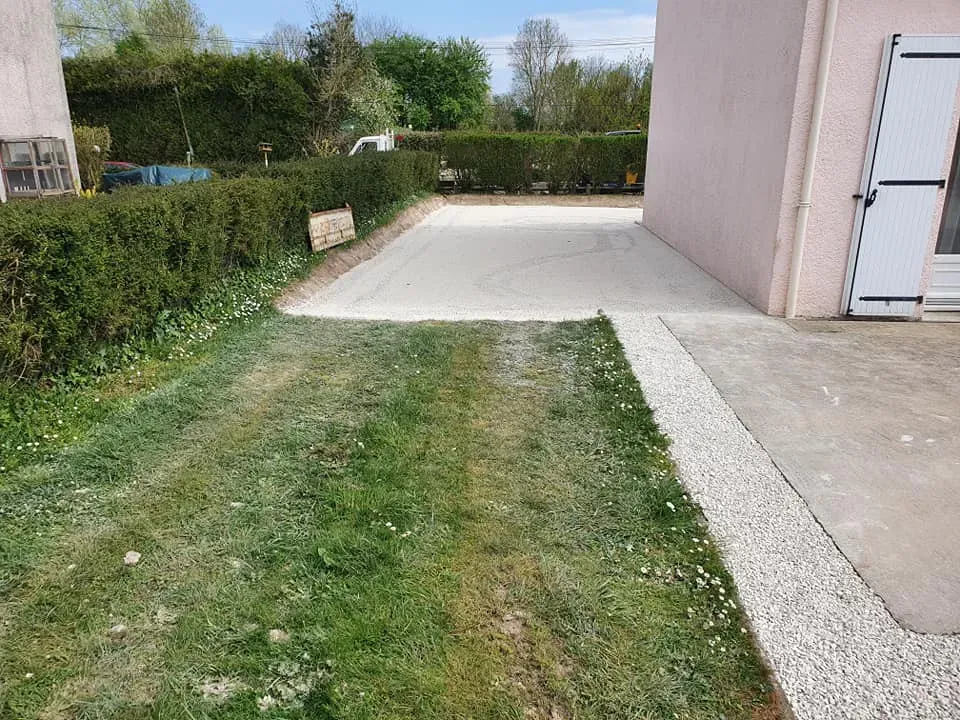 Allée apres